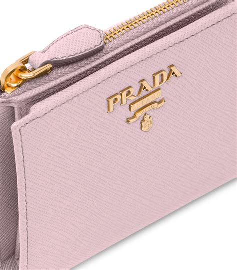 prada leather bag wallet|small saffiano leather wallet Prada.